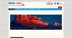 Desktop Screenshot of privateguide.dk