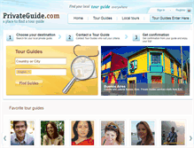 Tablet Screenshot of privateguide.com